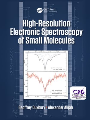 cover image of High Resolution Electronic Spectroscopy of Small Molecules